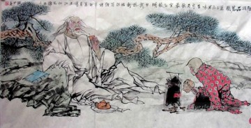中国の伝統芸術 Painting - 中国の仙人